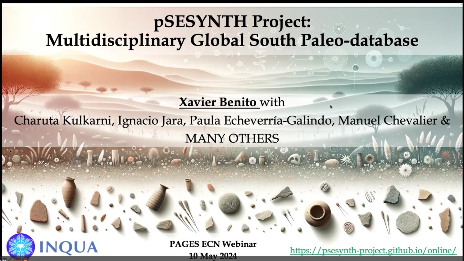 pSESYNTH Featured in PAGES ECN Webinar